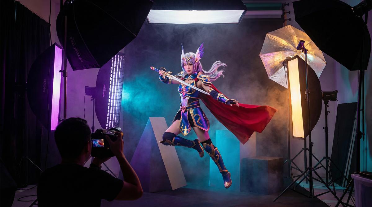 番茄视频-cosplay视频拍摄花絮